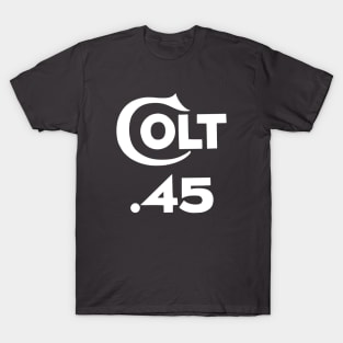 Colt .45 - Tv Western Logo T-Shirt